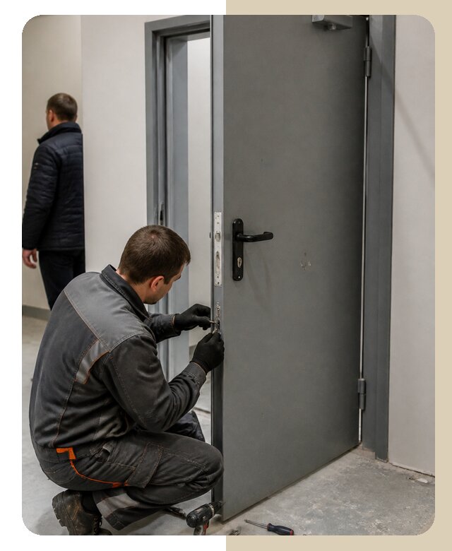 Ремонт противопожарной двери в Камышине по цене 6679 р. | ДвериЛегко-Кмш